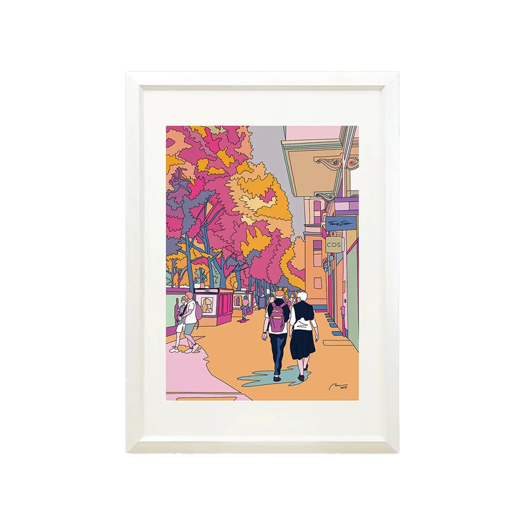 Berlin afternoon walking